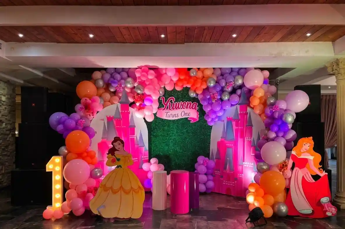Princess Jasmine Stage Theme Decor
